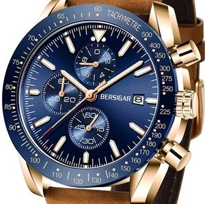 BENYAR - Stylish Wrist Watch for Men, Genuine Sili